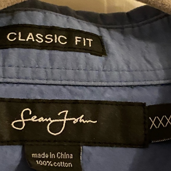 Sean John Sz 3XL Men’s Button Front Shirt VGUC 😊😊 - Picture 6 of 10